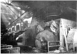 Photo d'un alignement de convertisseurs