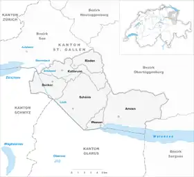 Localisation de District de Gaster