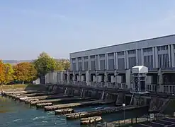 L'usine hydro-électrique.