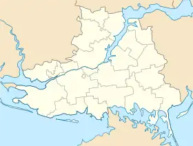 (Voir situation sur carte : oblast de Kherson)