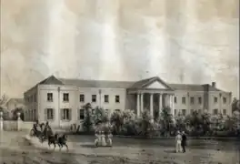 King's House, Spanish Town, 1840.