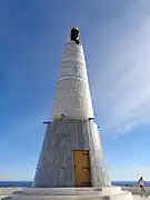 La statue de la Madone de Lorette de Primosten en Croatie