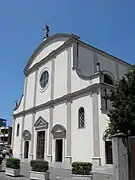 Façade de l'église