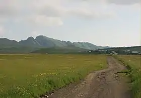 Vue du Kldekari depuis Choliani.