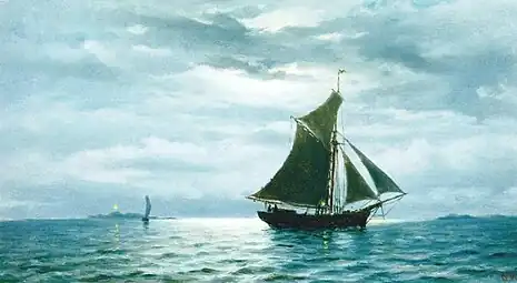 Oscar Kleineh&nbsp;(fi), Mer au clair de lune.