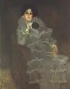 Portrait de Marie Henneberg.