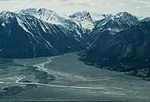 La rivière Slims en 1992.