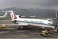 Boeing 727 de la compagnie en 1976.