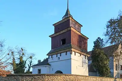 Clocher de l'église Saint-Barthélemy.