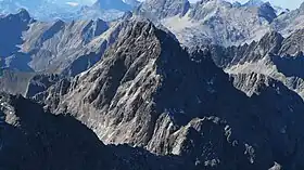 Vue depuis l'Urbeleskarspitze.