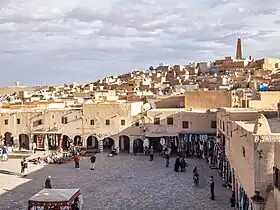 Ksar de Ghardaïa et place du marché.