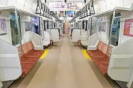 Intérieur semi longitudinal