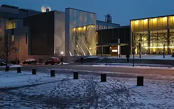 Le bâtiment Physicum du campus de Kumpula.