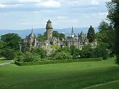 Le château du Löwenburg&nbsp;(de).