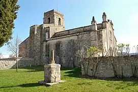 L'église vue de l'ancien cimetière