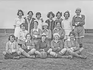 Photo d'une équipe de football