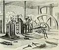 Usine de la Vieille-Montagne. Intérieur des ateliers d'Angleur. L'Illustration 1843.