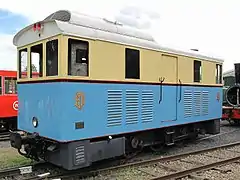 Le locotracteur no&nbsp;LT1 préservé au MTVS.