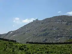 Face sud de la Dôle