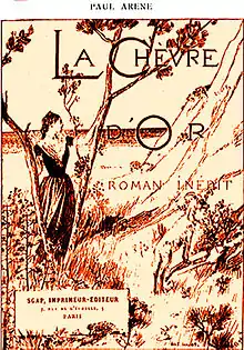 Couverture du roman La Chèvre d'Or de Paul Arène
