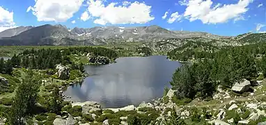 Le lac de la Coumasse.
