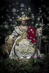 Représentation à l'église Saint-Jean-Baptiste de Marchena&nbsp;(es), fin du XVIIIe&nbsp;siècle.