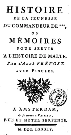 Image illustrative de l’article La Jeunesse du commandeur