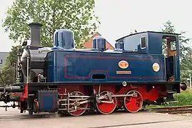 La 030T no&nbsp;5 de 1929 (3252) du Museumstoomtram Hoorn-Medemblik (Pays-Bas).
