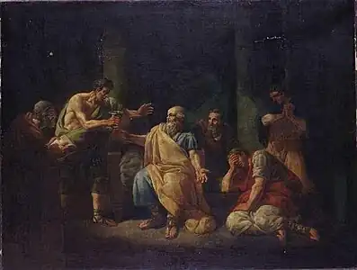 La Mort de Socrate (1780), , palais des beaux-arts de Lille.