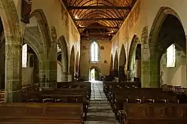 La nef du XIIIe&nbsp;siècle.