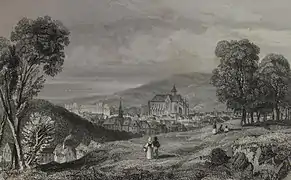 Gravure extraite de La Normandie par M. Jules Janin, XIXe siècle.