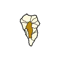 Localisation d'El Pasodans l'île de La Palma.