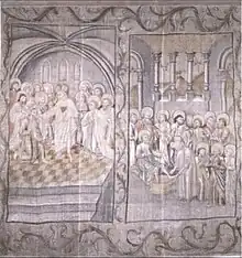 Image d'une toile de la Passion exposée au Musée des beaux-arts de Reims.