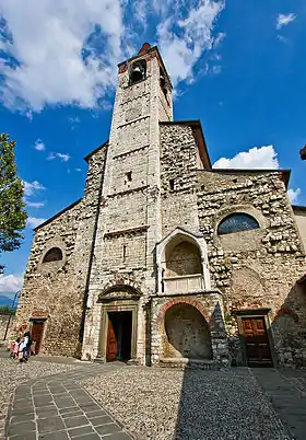 Image de la façade de la pieve