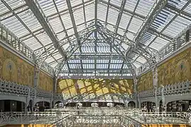 Le dernier étage et la verrière.