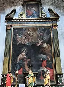 Retable de sainte Brigitte de Suède.