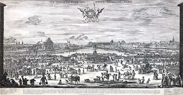 Vue du Pont Neuf, 1646.