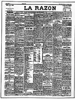 Image illustrative de l’article La Razón (Argentine)