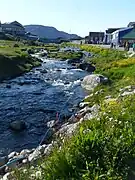La rivière, Qaqortoq, Groenland