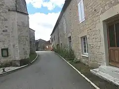 Ruelle près de l'église..