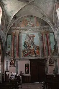 Fresque peinte de 1825.