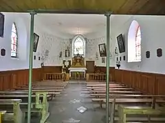 Chapelle Saint-Théodule, intérieur.