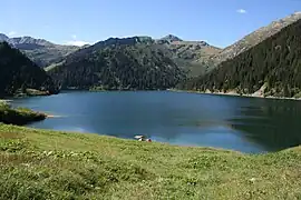 Le lac de Saint-Guérin.