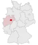 Drapeau de Arrondissement de Soest