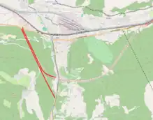 Voir la carte du tunnel.