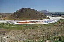 Photographie en couleurs, représentant un paysage.