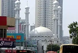 Mosquée Xiguan à Lanzhou, Gansu.