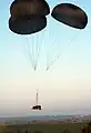 Aérolargage d'un VBL du 1er&nbsp;régiment de hussards parachutistes