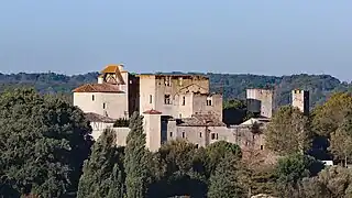 Vue depuis la route de Condom.