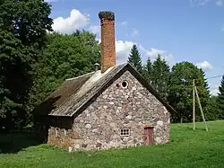 Séchoir du château de Laupa